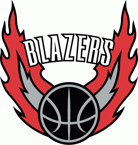 Portland Trail Blazers 2002-2004 Alternate Logo DIY iron on transfer (heat transfer)